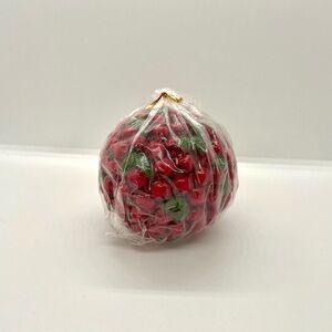 Crate and Barrel Ball Candle New